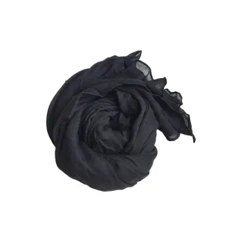 JEANSWEST Polyester Cotton Knit Scarves Unisex