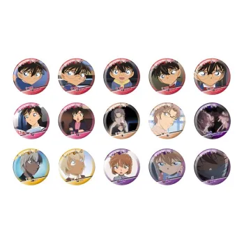 March·Monster Detective Conan Characters Conan Memories Collection, Scene Inspired Badge Badges