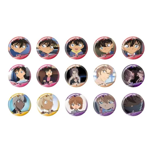 March·Monster Detective Conan Characters Conan Memories Collection, Scene Inspired Badge Badges