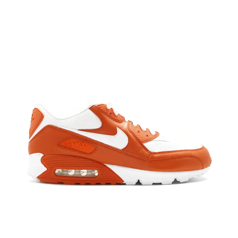 Nike Air Max 90 Anti Slip Wear Resistant Low Top Casual Running Shoes Unisex Orange-1