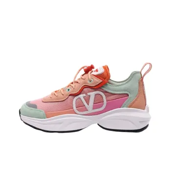 Valentino Low Top Casual Shoes Women's Orange