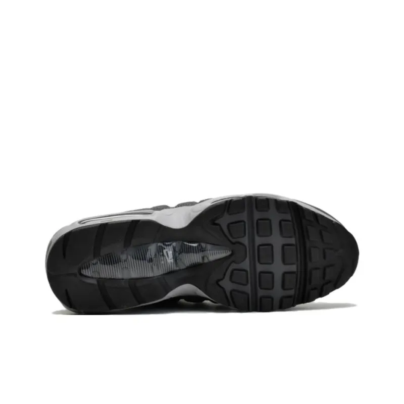 Nike Air Max 95 Anti Slip Wear Resistant Low Top Casual Shoes Men's Gray-4