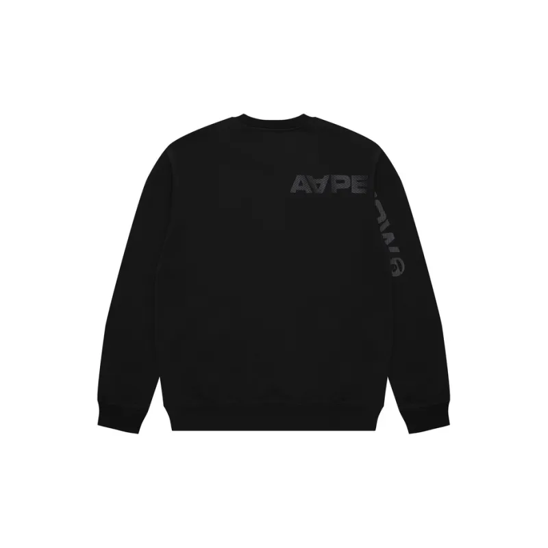 Aape Logo patch Crew neck Sweatshirt-1