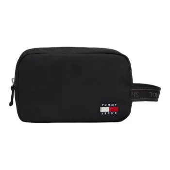 Tommy Hilfiger Polyester Recycled Material Makeup Bag Regular Men's Black