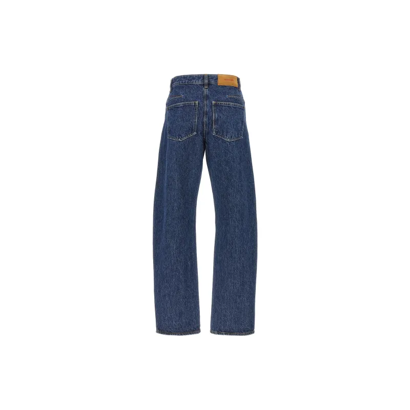 Ferragamo Straight-Leg Washed Jeans-1