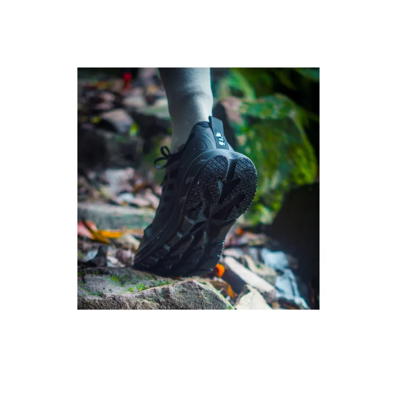 HOT POTATO Hiking / Trekking Shoes Unisex Low Top Black-8