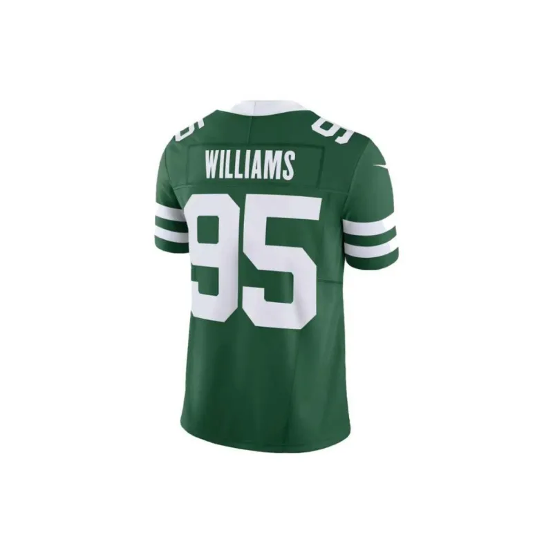 Nike Quinnen Williams New York Jets Men's Nike Dri FIT Nfl Limited Football Jersey-1