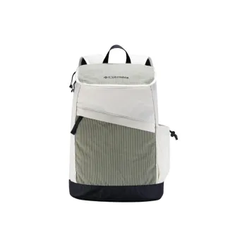 Columbia Fabric Outdoor Hiking Bag Backpacks Regular Unisex White & Black & Light Green