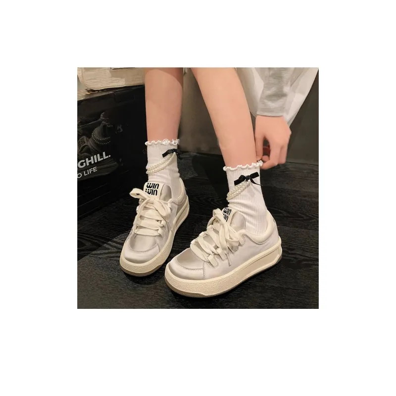 Anime Story Slip Resistant, Abrasion Resistant, Lightweight Low Top Skateboard Shoes Women's-11