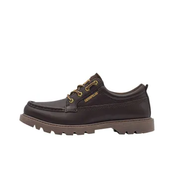 CAT Work Boots Men's Dark Brown