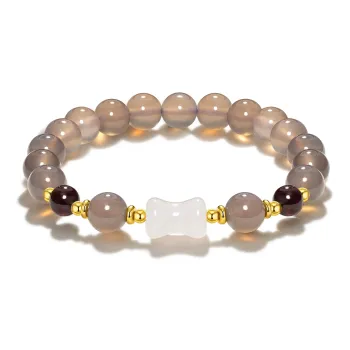 VOEX Colored Glaze Jade Bracelets Unisex