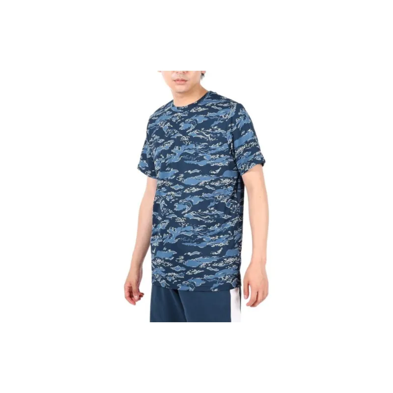 PUMA T Shirts Men Marine Blue-2