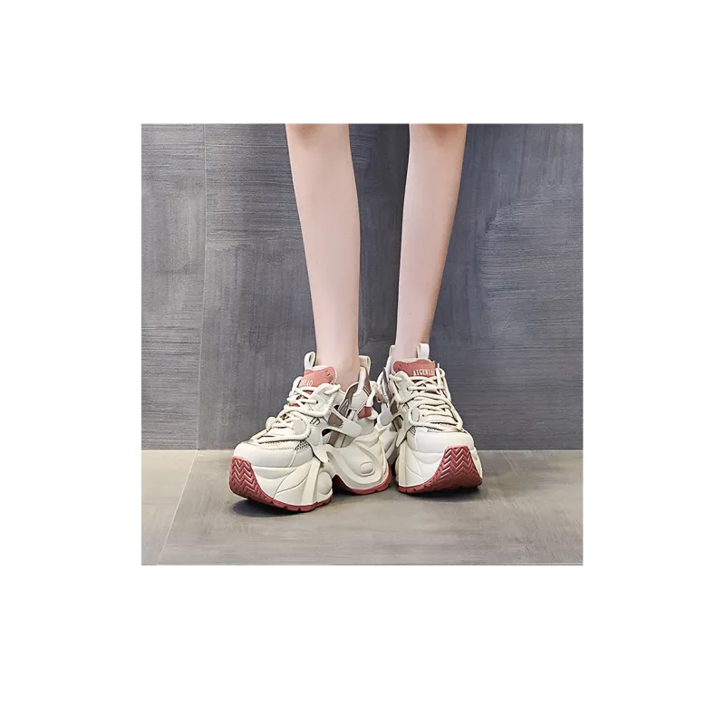 Egger Bird Height Increasing Low Top Chunky Sneakers Women's-8