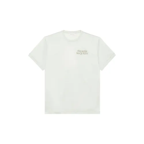 Alexander McQueen T-Shirts Men Opal