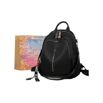BRINCH Oxford Backpack Women's Black