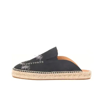 Maison Margiela Embroidered Espadrille Mules