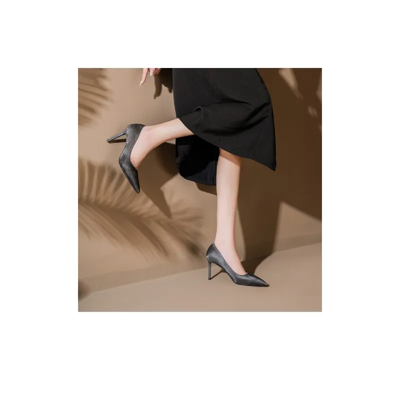 HKCP Slim Heel High Heels 8.5cm Women's-6