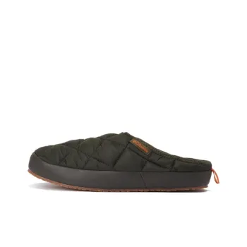 Columbia Omni Heat Abrasion Resistant Slip Resistant Closed Toe Slippers Men's Army Green