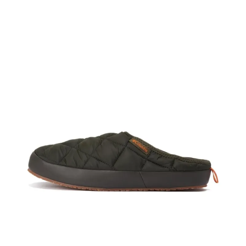Columbia Omni Heat Abrasion Resistant Slip Resistant Closed Toe Slippers Men's Army Green-0