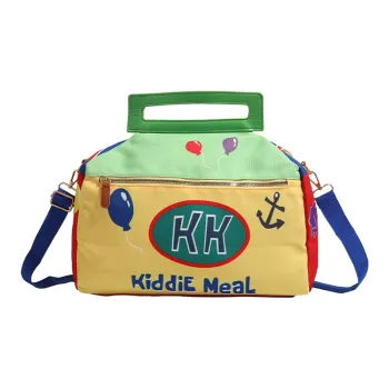 Bywhich Nylon Handbag Regular Women's Yellow Green