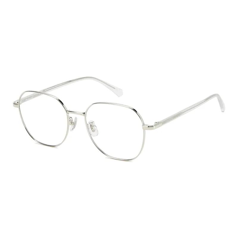Polaroid Plate And Metal Square Eyeglass Frames Unisex-4