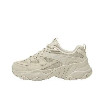 Skechers DLITES Support Height Enhancement Low Top Chunky Sneakers Women's Yellow