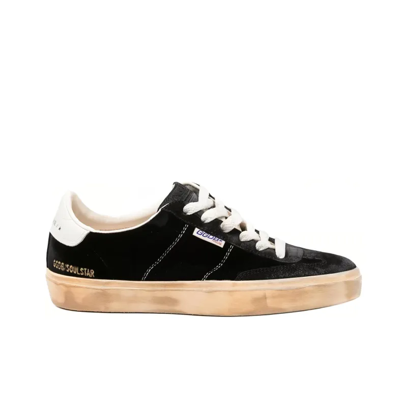 Golden Goose Soul-Star Velvet Sneakers-1