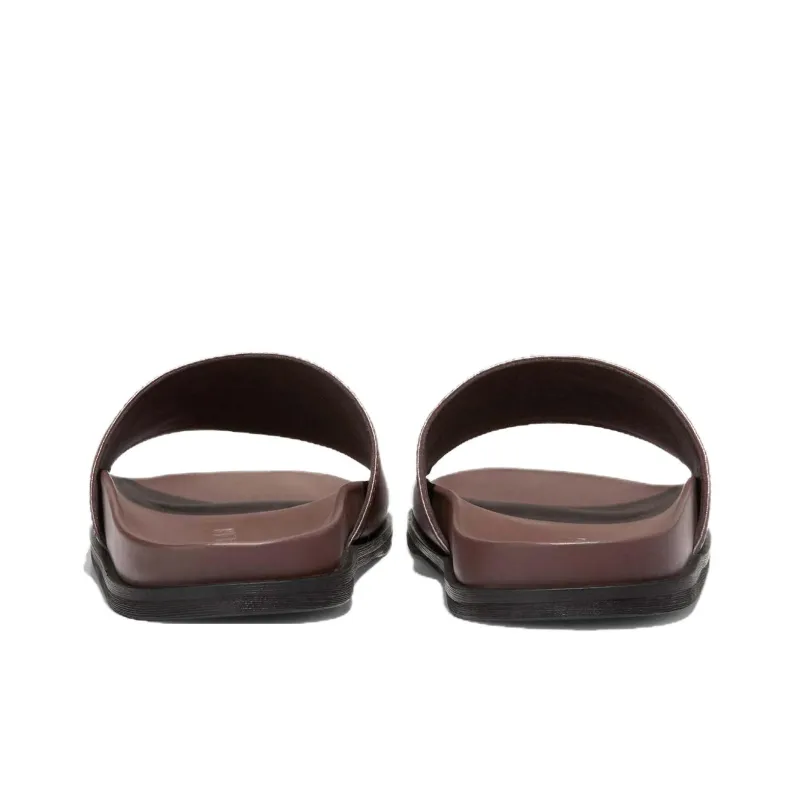 COLE HAAN Slip-Resistant Abrasion-Resistant Slide Slippers Men's Brown-5