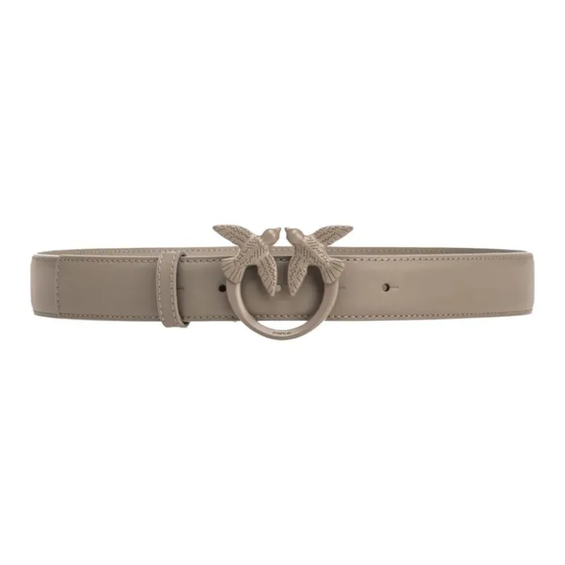 PINKO Love Berry H3 Leather Belt-0