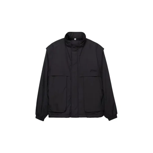 Asics AW24 CONVERTIBLE PADDED BLOUSON Jackets & Coats Unisex Black