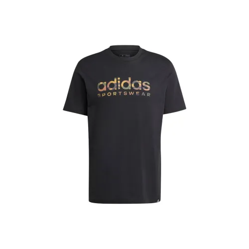 Adidas Sportswear T-Shirts Men Black