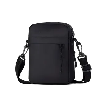 Warrior Nylon Crossbody Bag Unisex Black