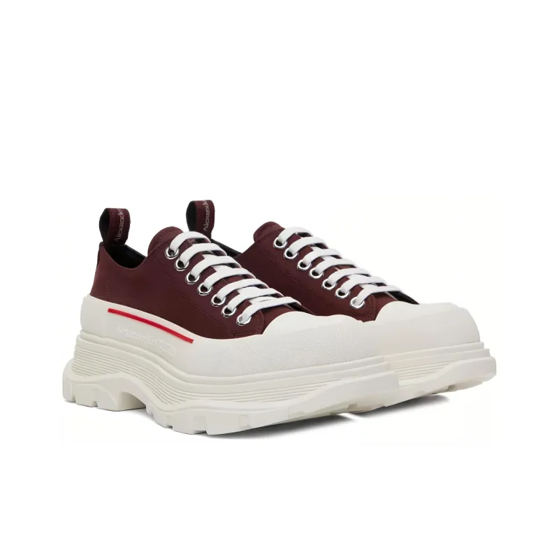 Alexander McQueen Tread Slick Lace Up 'Choco'-2
