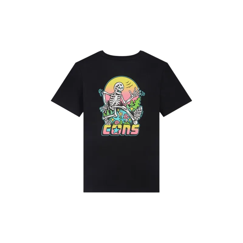 Converse Cons Skeleton Sunrise T-Shirt-1