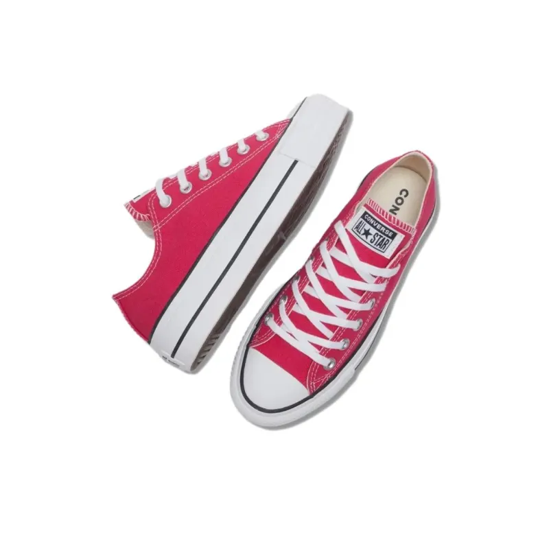 Converse Abrasion Resistant Low Top Canvas Shoes Women's Red-3