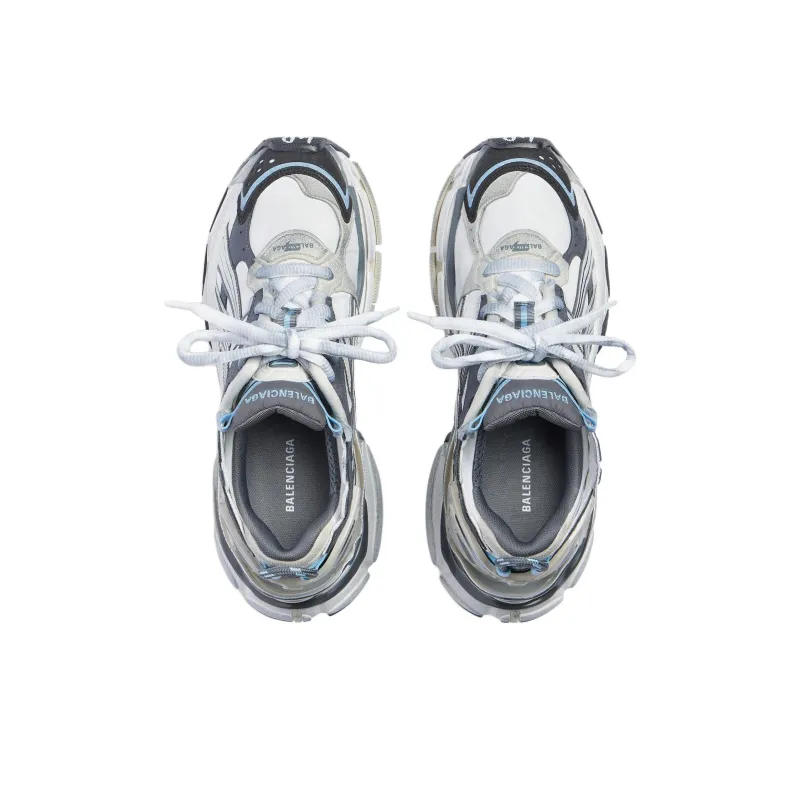 Balenciaga Runner Lace Up Sneakers-4