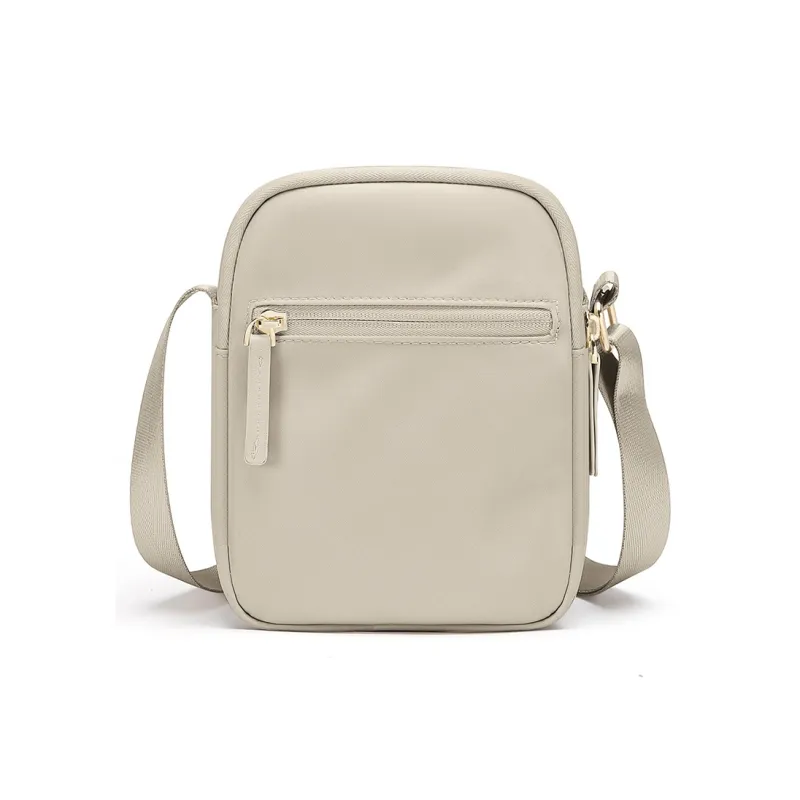 GOLF Fabric Shoulder Bag Crossbody Bag Women's Apricot/Leather Pink/Elegant Black-2