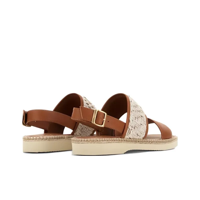 HOGAN H660 Double Strap Woven Sandals Women's-4