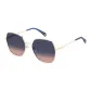 Blue Gold Color Frame-Blue Pink Polarized Lens