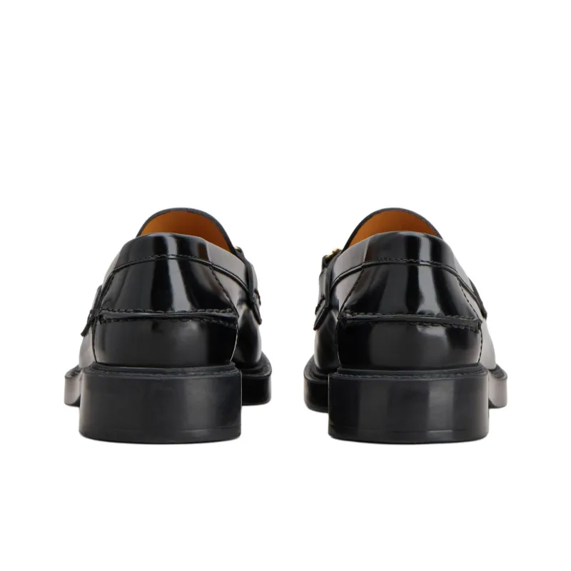 TOD'S Logo Plaque Slip On Loafers Women's-3