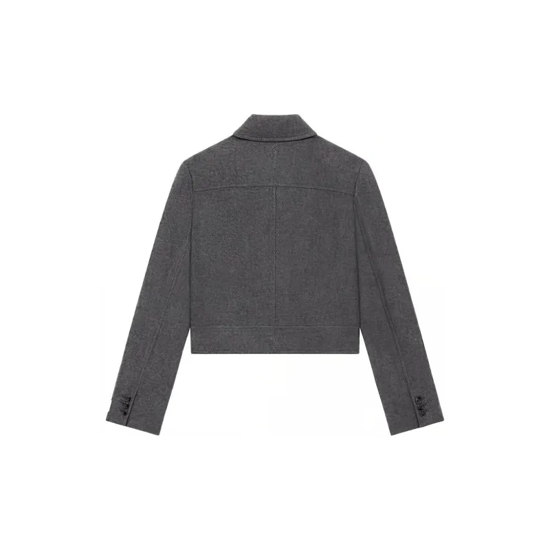KENZO England Logo patch Wool Blend Jacket-1