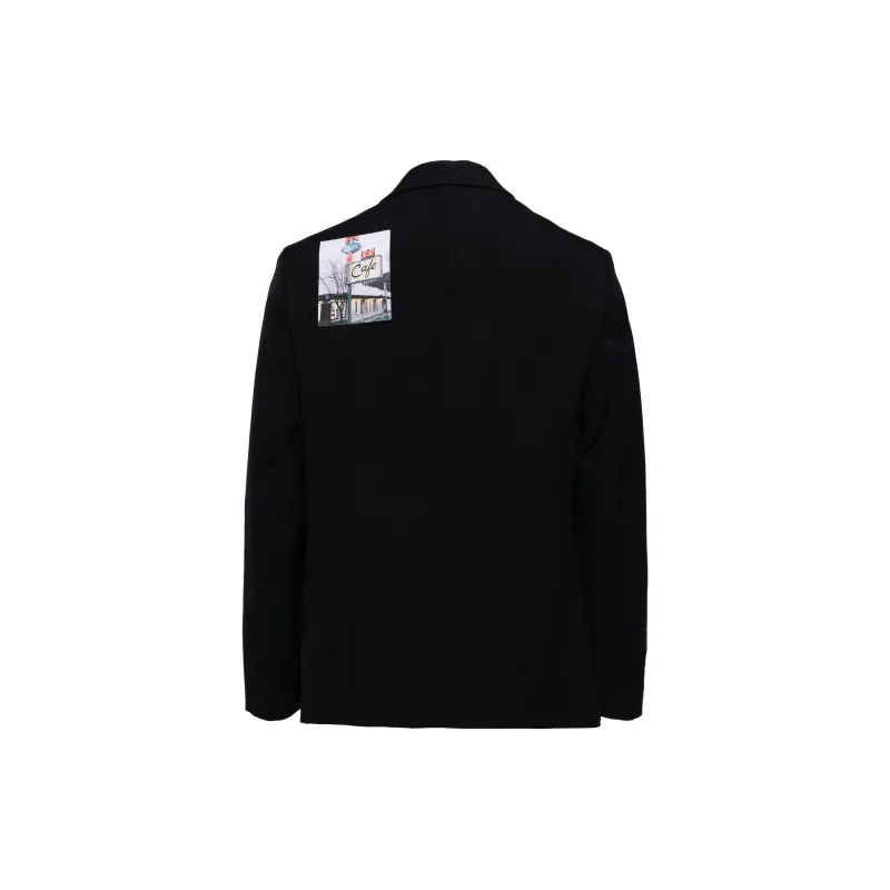 UNDERCOVER Wool One Button Jacket-1