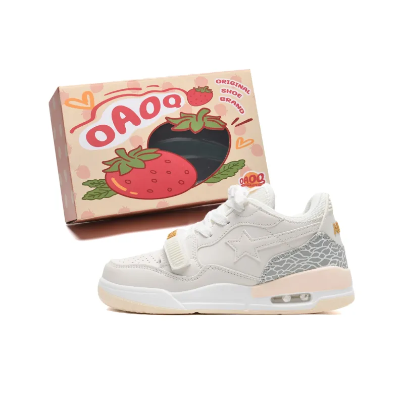 OAOQ Slip-Resistant Low-Top Skateboard Shoes Unisex Box-0