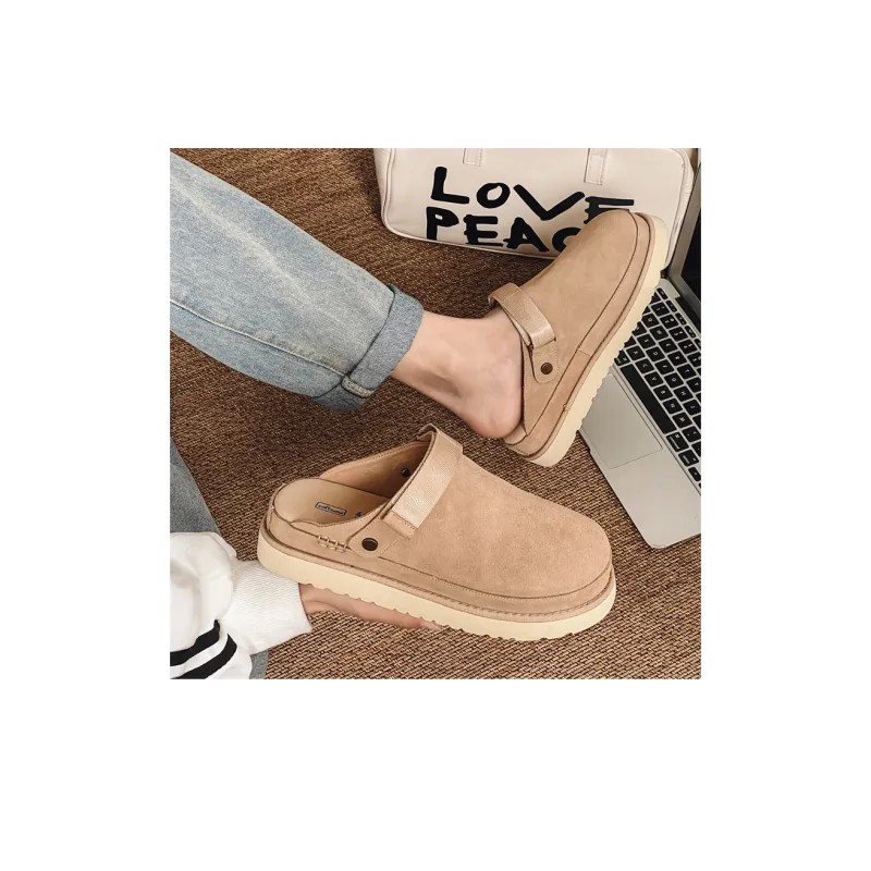 WEISHIBANGWEI Slip Resistant Wrap toe Slippers Unisex-8