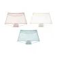 A Set-Lightweight Facial Mask Pants-Pink+Skin+Blue (3 Pack)