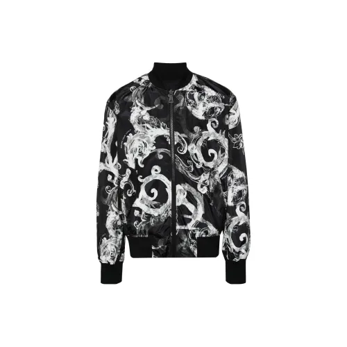 VERSACE JEANS Jackets Men Black