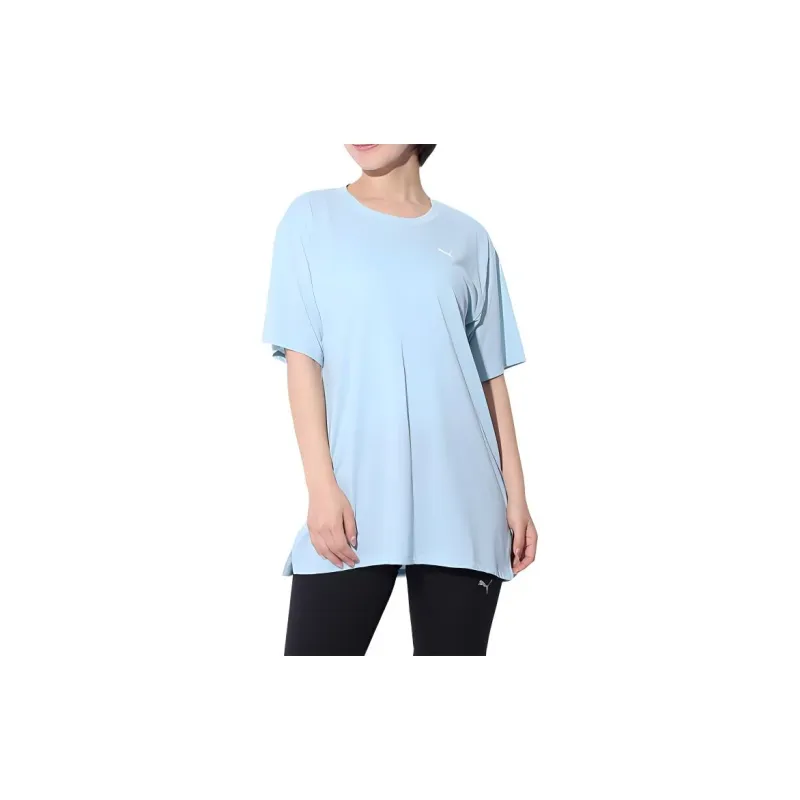 PUMA T Shirt Women's Light Blue-1