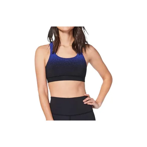 Lululemon Sports Underwear Women's Blue And Black Jacquard