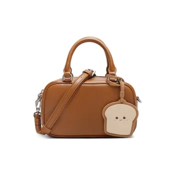 BELLE Advanced Texture One Shoulder Handbags Small Size Women's Brown/Beige