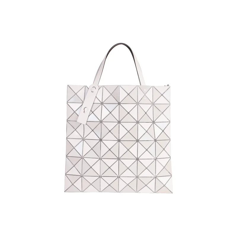 ISSEY MIYAKE Polyvinyl Chloride Resin One Shoulder Handbag Women's White-5